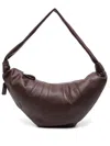 Lemaire Large Croissant Shoulder Bag In Brown