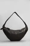 Lemaire Large Croissant Shoulder Bag In Brown