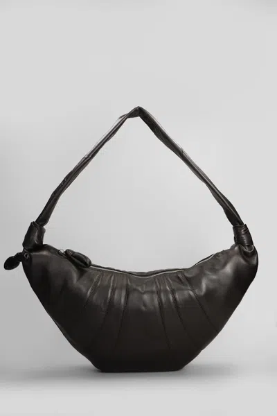 Lemaire Large Croissant Shoulder Bag In Brown