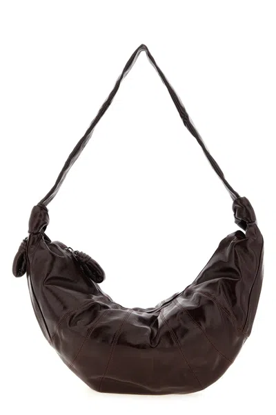 Lemaire 'large Croissant' Shoulder Bag In Brown