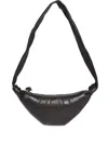 Lemaire Large Knotted Shoulder Bag In Black