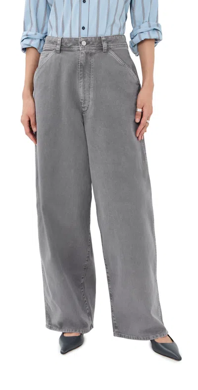 Lemaire Large Pants Heather In Gray