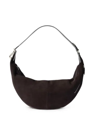 Lemaire Large Quiver Clip Bag In Brown