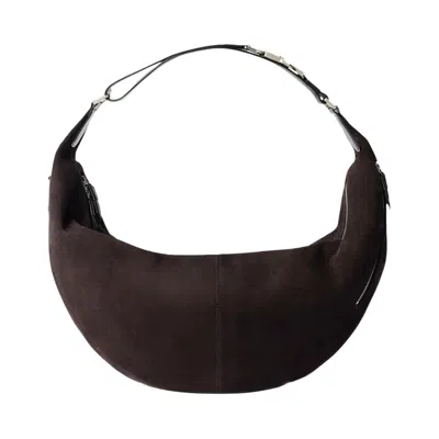 Pre-owned Lemaire Large Quiver Clip Bag 'ebony Brown' | Women's Size Onesize