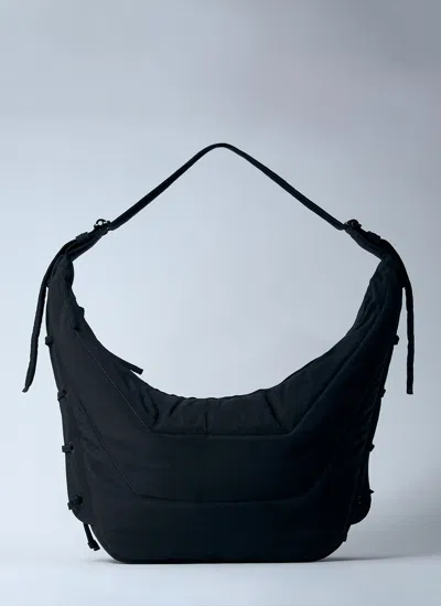 Lemaire Large Soft Game Bag In Brown