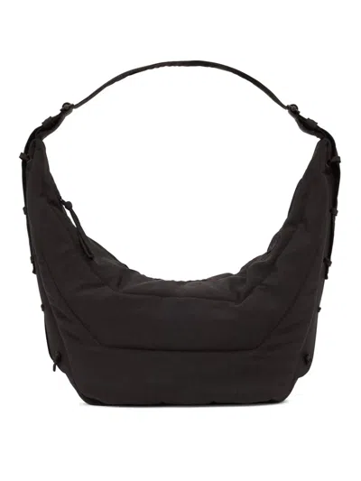 Lemaire Large Soft Game Bag In Brown