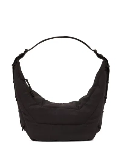 Lemaire Large Soft Game Bag In Black
