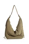 Lemaire Large Soft Game Bag In Green