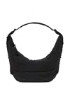 Lemaire Shoulder Bag Soft Game Large In Black