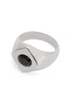 Lemaire Large Troubadour Ring In Gray
