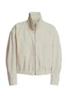 LEMAIRE LEMAIRE LAYERED HIGH NECK JACKET