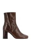 Lemaire Anatomic Zipped Ankle Boots