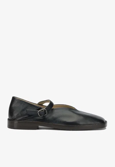 LEMAIRE LEATHER BALLET FLATS