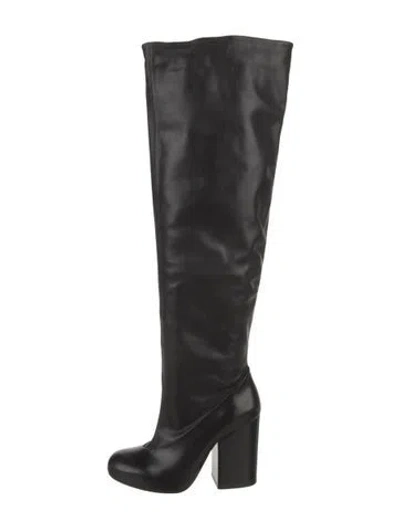 Pre-owned Lemaire Leather Boots In Black