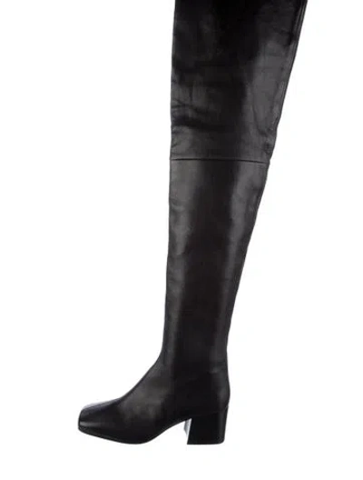 Pre-owned Lemaire Leather Boots In Brown