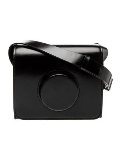 Pre-owned Lemaire Leather Camera In Black
