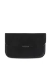 Lemaire Leather Cardholder In Black