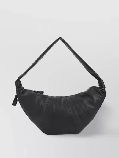 Lemaire Leather Croissant Handbag Side Zip
