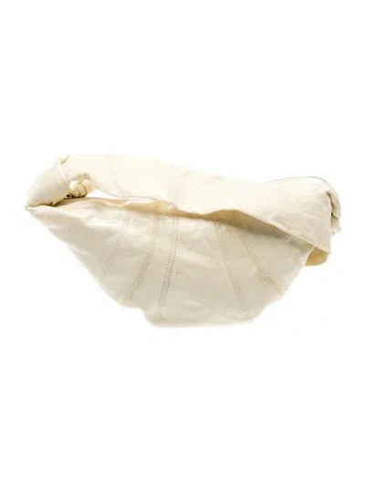 Pre-owned Lemaire Leather Croissant In Neutrals