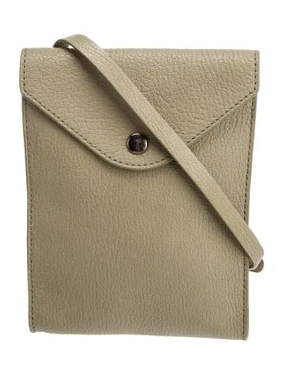 Pre-owned Lemaire Leather Crossbody Bag In Gray
