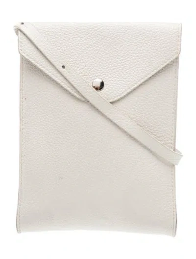 Pre-owned Lemaire Leather Crossbody Bag In Neutrals
