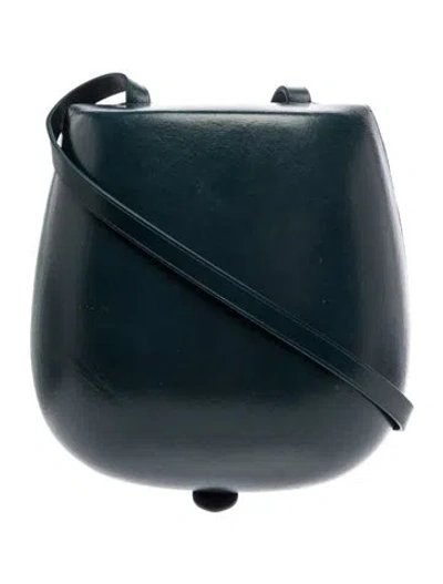 Pre-owned Lemaire Leather Evening Bag Vintage In Blue