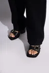 Lemaire Strat 35 Sandals -  - Black - Leather In Black
