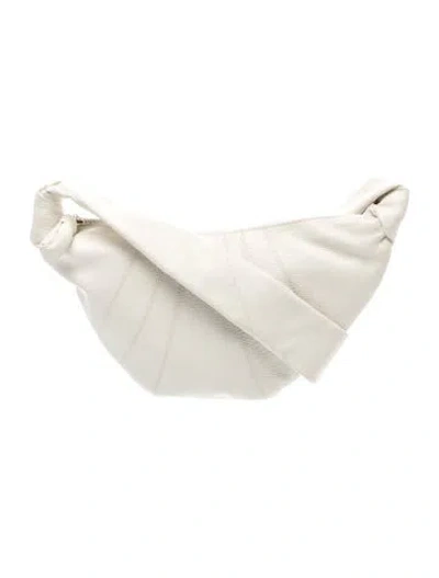 Pre-owned Lemaire Leather Hobo In Neutral