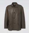 Lemaire Lederjacke In Braun