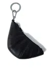 Lemaire Men Mini Croissant Keyring In Black