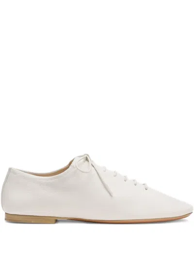 LEMAIRE SOURIS FLAT CLASSIC DERBIES IN LEATHER