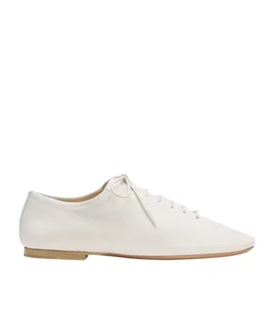 LEMAIRE LEATHER LACE-UP DERBY SHOES