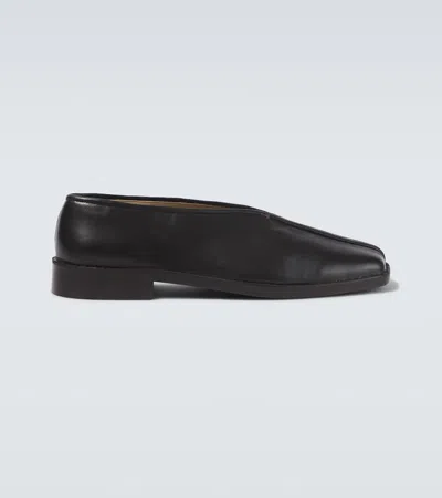 Lemaire Slip-ons Aus Leder In Braun