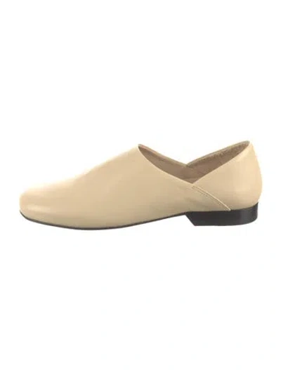 Pre-owned Lemaire Leather Loafers In Neutral