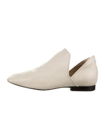 Pre-owned Lemaire Leather Mules In Neutrals
