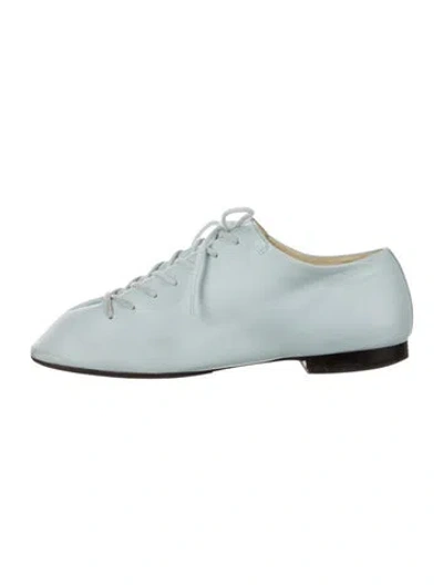 Pre-owned Lemaire Leather Oxfords In Blue