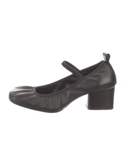 Pre-owned Lemaire Leather Pumps In Gray