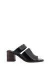 Lemaire 70mm Double Strap Leather Mule