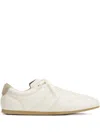 Lemaire Milk White Calf Leather Soft Runner Sneakers In Multi