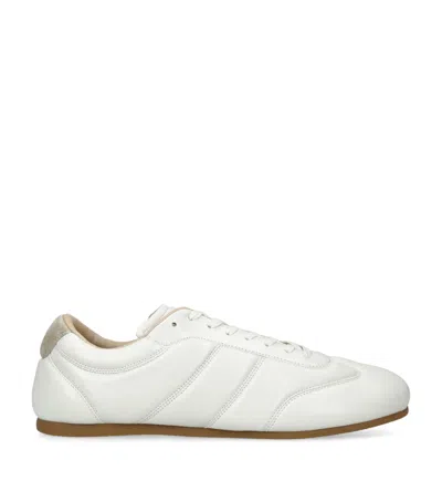 LEMAIRE LEATHER SOFT RUNNER SNEAKERS