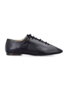 Lemaire Brown Souris Flat Classic Derbys In Black