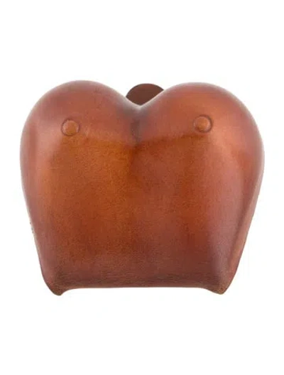 Pre-owned Lemaire Lemarie Travel Purse In Brown