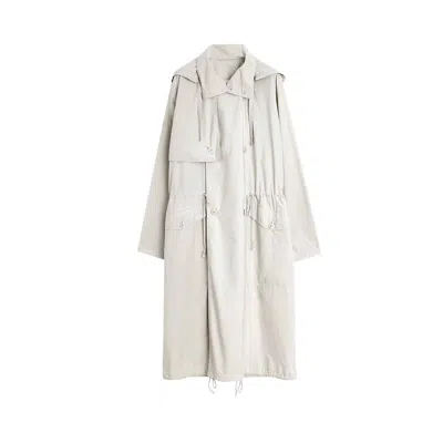 Pre-owned Lemaire Light Hooded Trench Coat 'stone Beige' | Tan | Women's Size S