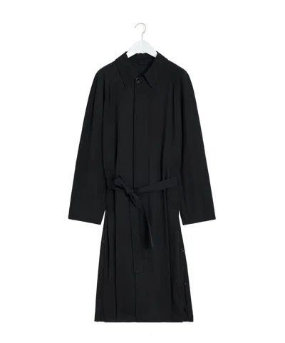 LEMAIRE LEMAIRE LIGHT SLITTED OVERCOAT