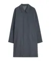 Lemaire Light Tailored Overcoat In Grey