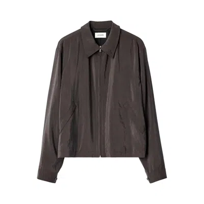 Pre-owned Lemaire Light Zipped Blouson 'licorice' | Tan | Men's Size 50