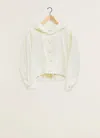 Lemaire Off-white Hooded Bomber Jacket