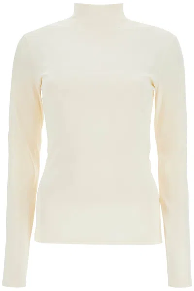 LEMAIRE LIGHTWEIGHT JERSEY TOP WITH TURTLE NECK