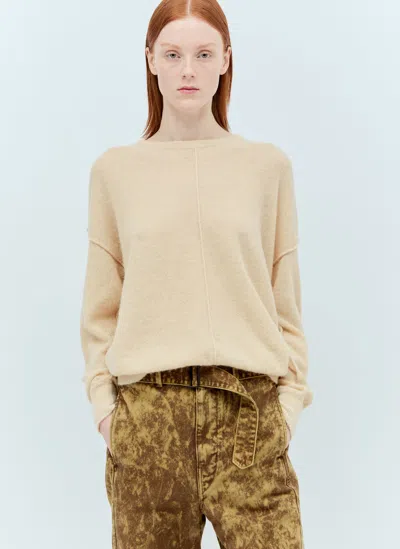 Lemaire Lightweight Sweater In Beige