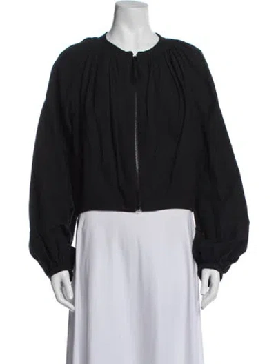 Pre-owned Lemaire Linen Jacket In Black
